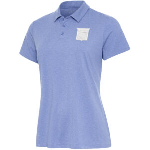 Women's Antigua Lavender New York Rangers White Logo Matter Polo