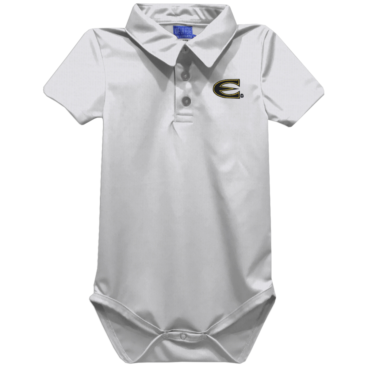 Infant Vive La Fete White Emporia State Hornets Polo Bodysuit