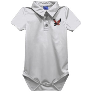 Infant Vive La Fete White Eastern Washington Eagles Polo Bodysuit