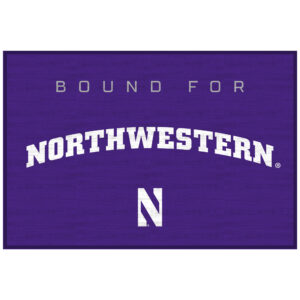 Northwestern Wildcats 20'' x 30'' School Bound Floor Mat