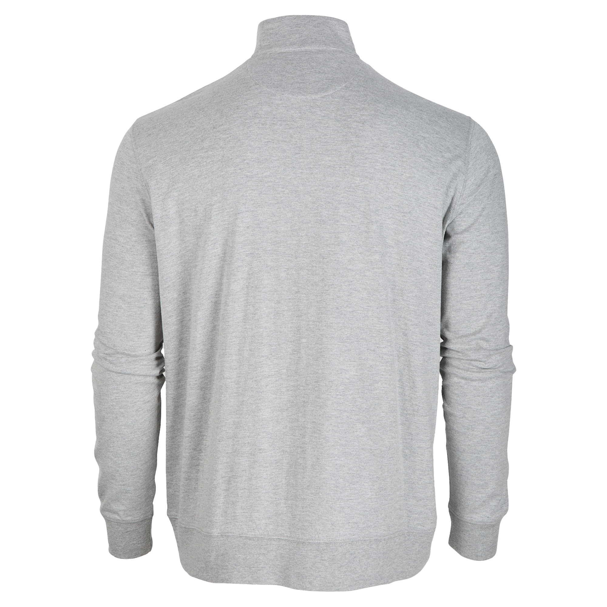Men's Heather Gray Down East Wood Ducks Alumni Quarter-Zip Pullover Top - Image 7