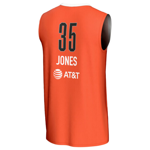 Youth GameDay Greats Jonquel Jones Orange 2024 WNBA All-Star Game Lightweight Replica Jersey - Image 7