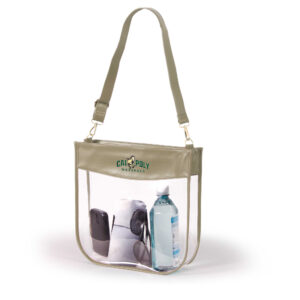 Women's Gold Cal Poly Mustangs Kate Clear Purse