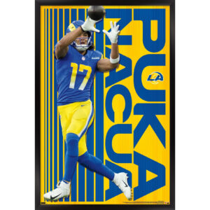 Puka Nacua Los Angeles Rams Framed 22.4" x 34" Player Poster