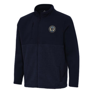 Men's Antigua Navy Philadelphia Union Daily Fused Full-Zip Jacket
