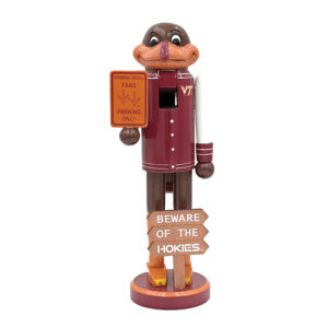 Virginia Tech Hokies 12" Beware Nutcracker
