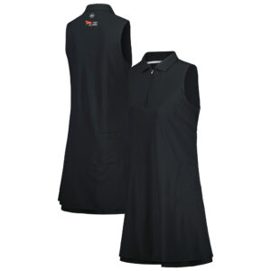 Women's 2023 U.S. Open Peter Millar Black Carner Sport Dress