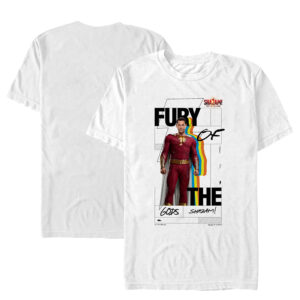 Men's  White Shazam! Hero T-Shirt