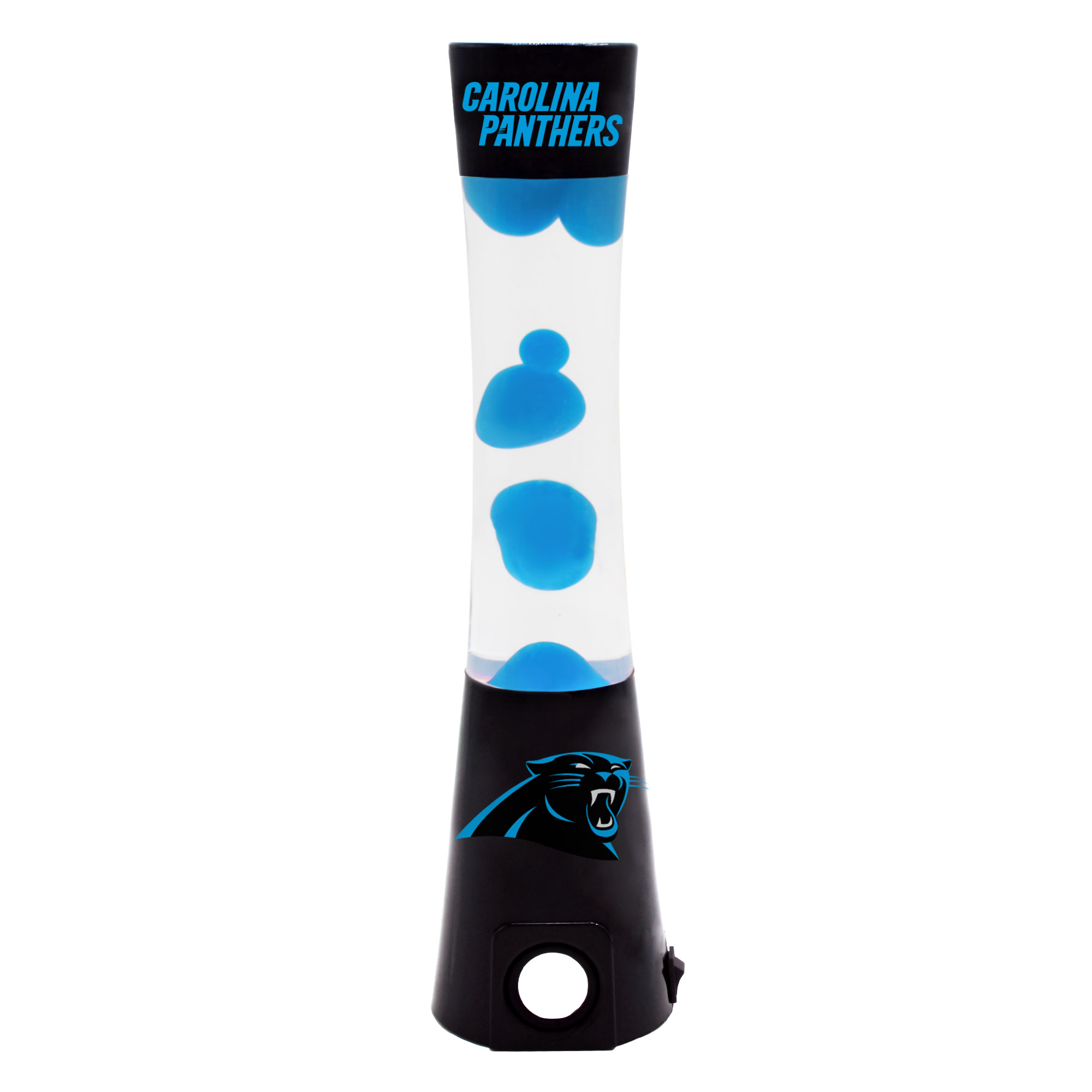 Carolina Panthers Magma Lamp with Bluetooth Speaker