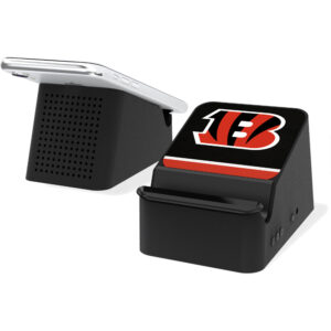 Cincinnati Bengals Wireless Charging Station and Bluetooth Speaker