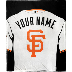 The Northwest Company San Francisco Giants 50'' x 60'' Personalized Silk Touch Sherpa Throw