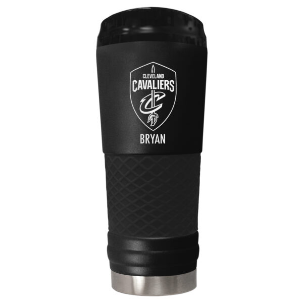 Black Cleveland Cavaliers 24oz. Personalized Stealth Draft Tumbler