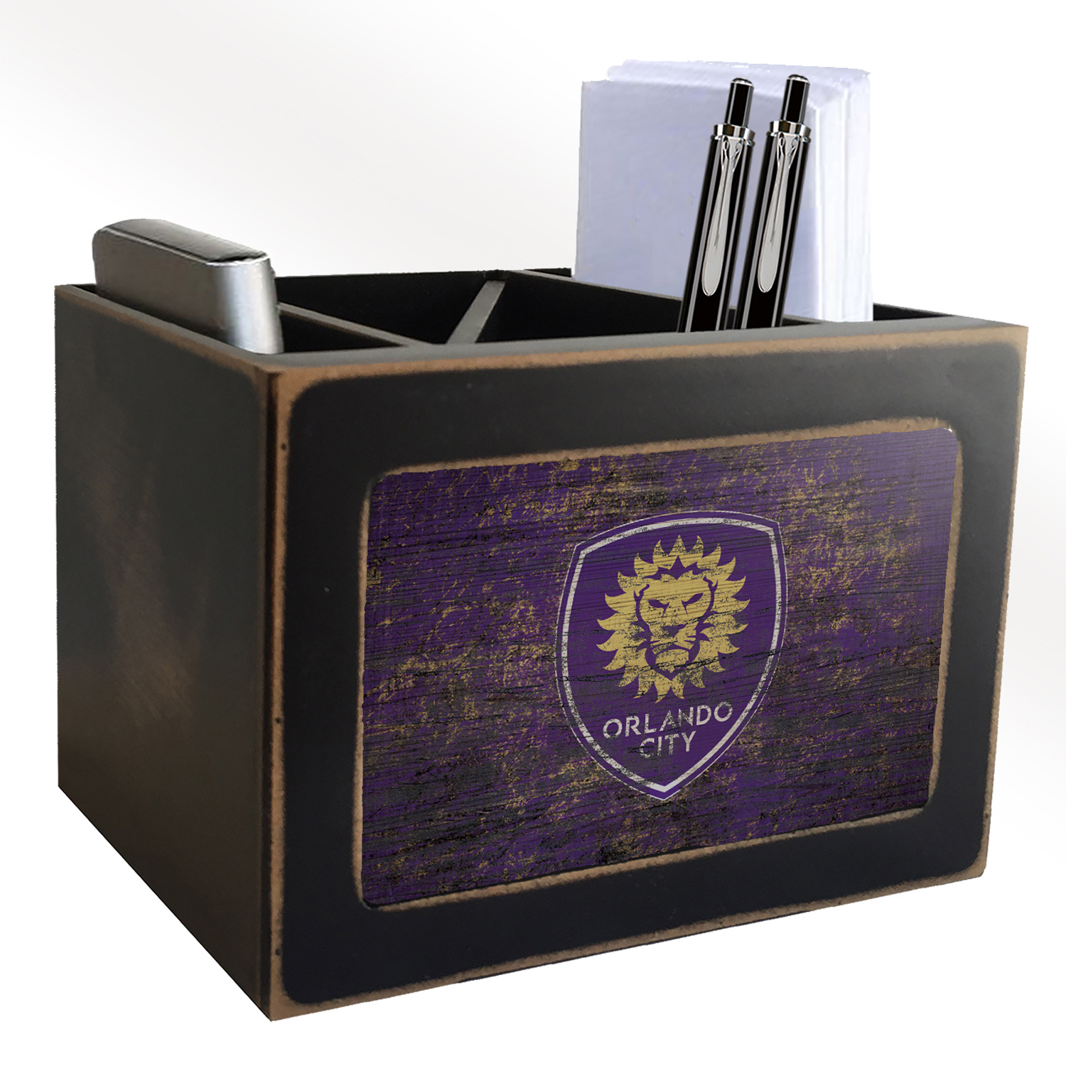 Orlando City SC 4'' x 5'' x 4'' Desktop Organizer