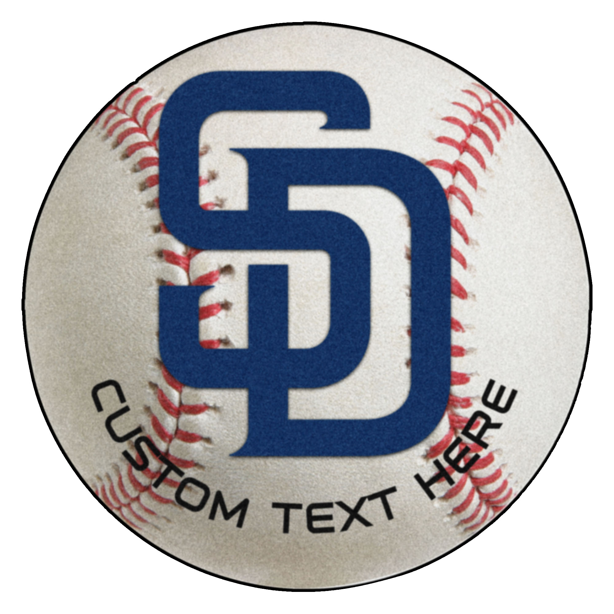 San Diego Padres 27'' Personalized Baseball Mat