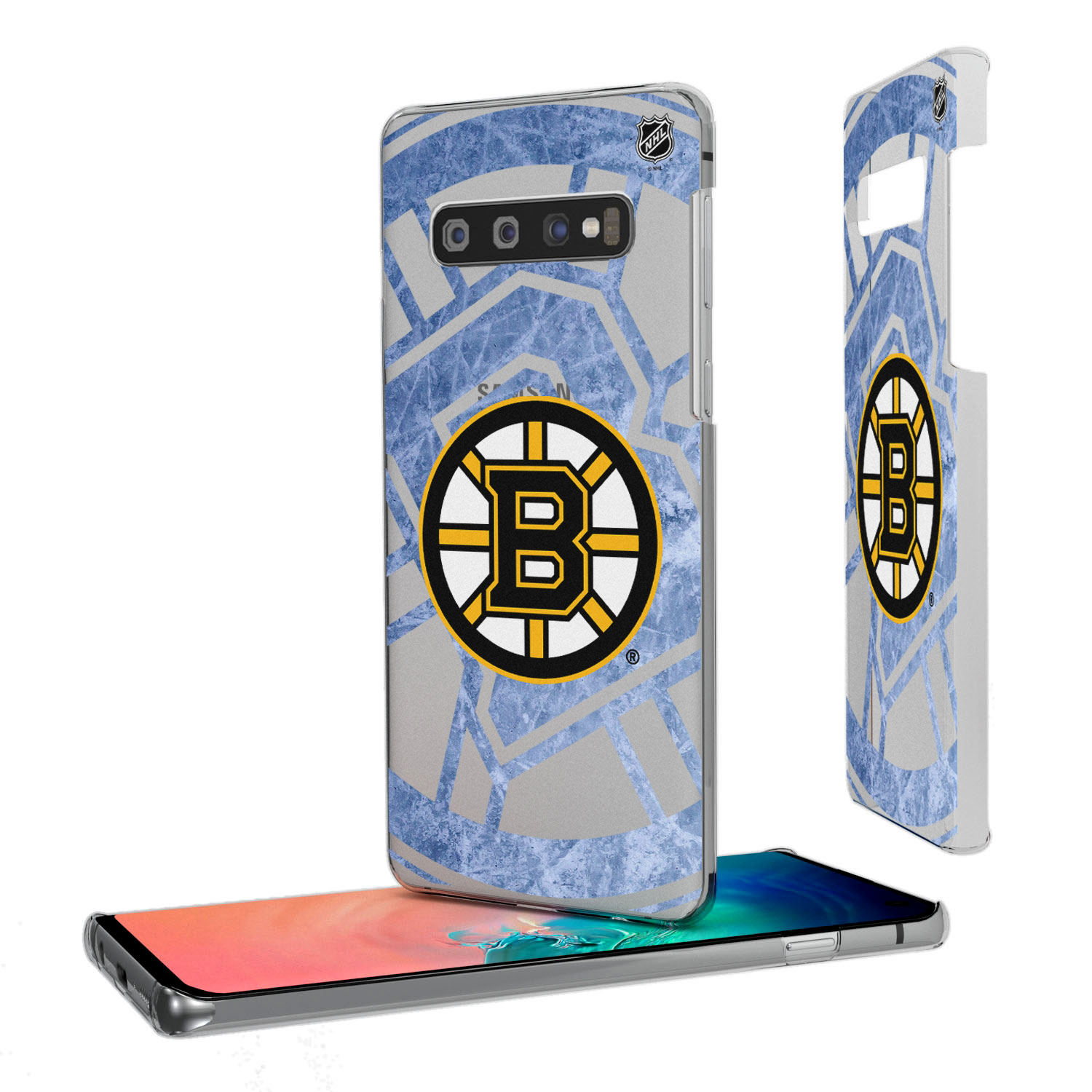 Boston Bruins Galaxy Clear Ice Case - Image 6