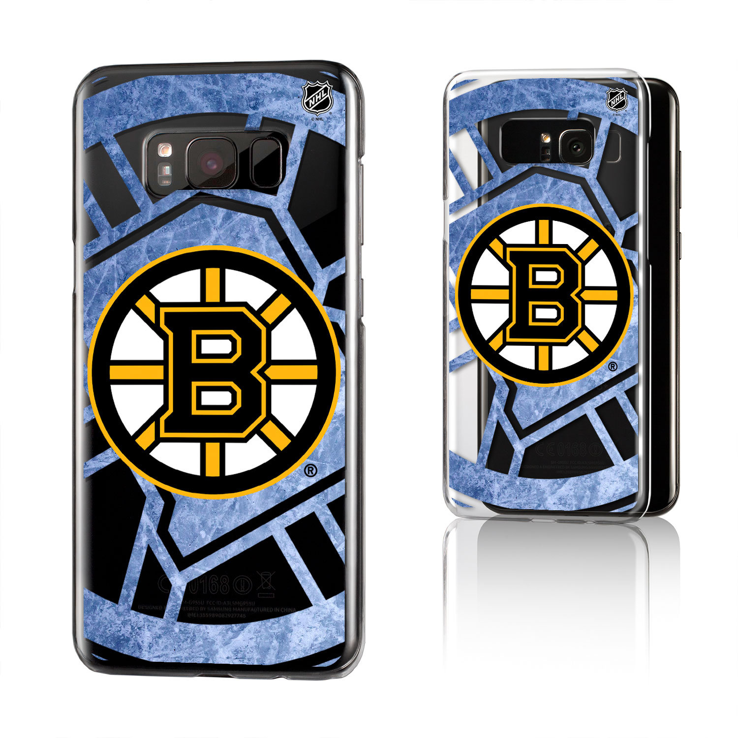 Boston Bruins Galaxy Clear Ice Case - Image 7