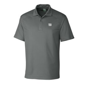 Men's Cutter & Buck Gray New York Giants DryTec Genre Polo