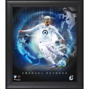 Emanuel Reynoso Minnesota United FC Framed 15" x 17" Stars of the Game Collage