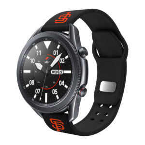 Black San Francisco Giants 22mm Samsung Compatible Watch Band