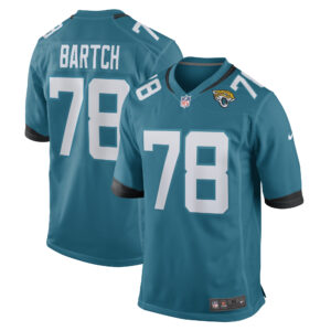 Men's Nike Ben Bartch Teal Jacksonville Jaguars Game Jersey