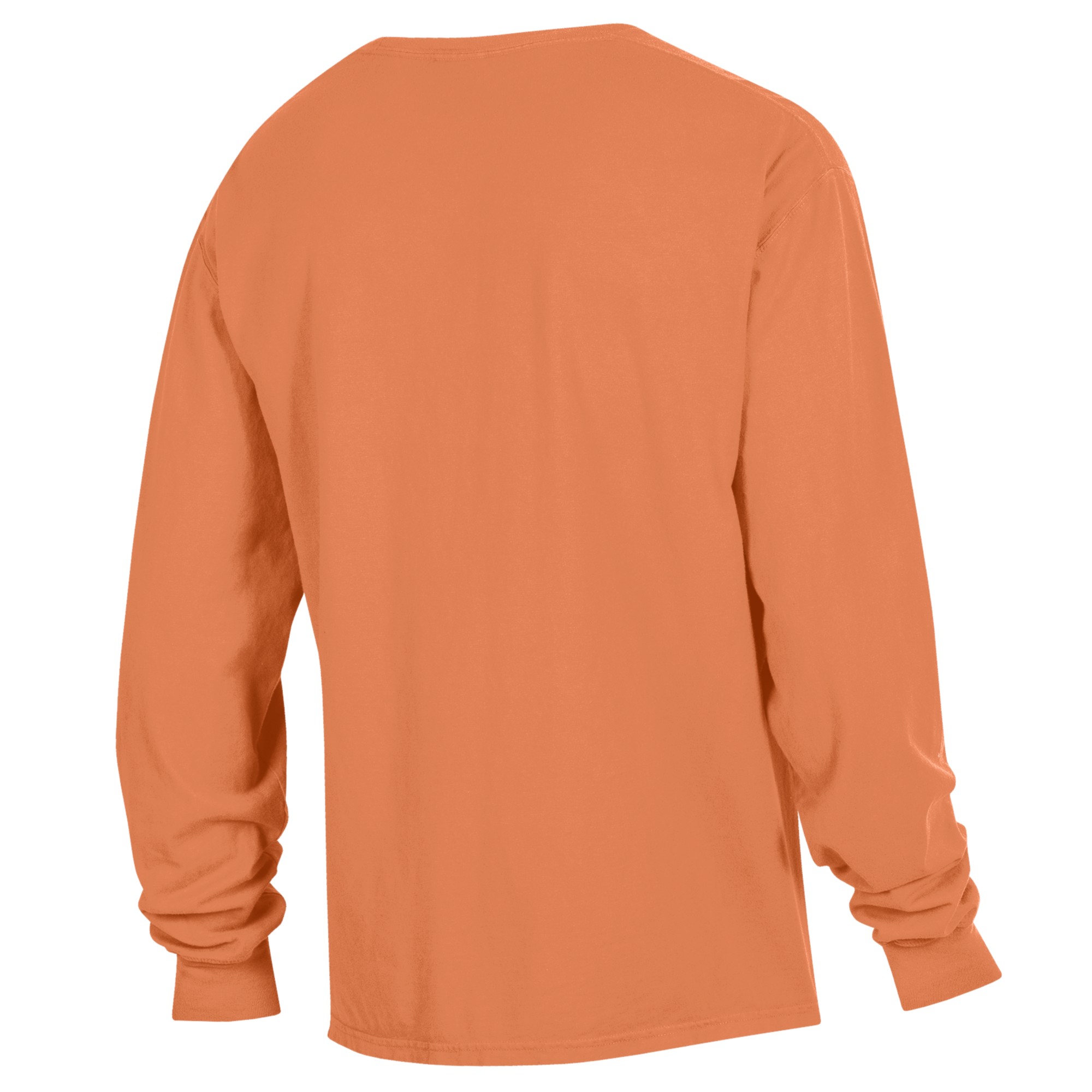 Men's ComfortWash Orange Cal State Fullerton Titans Stack Garment Dyed Long Sleeve T-Shirt - Image 4