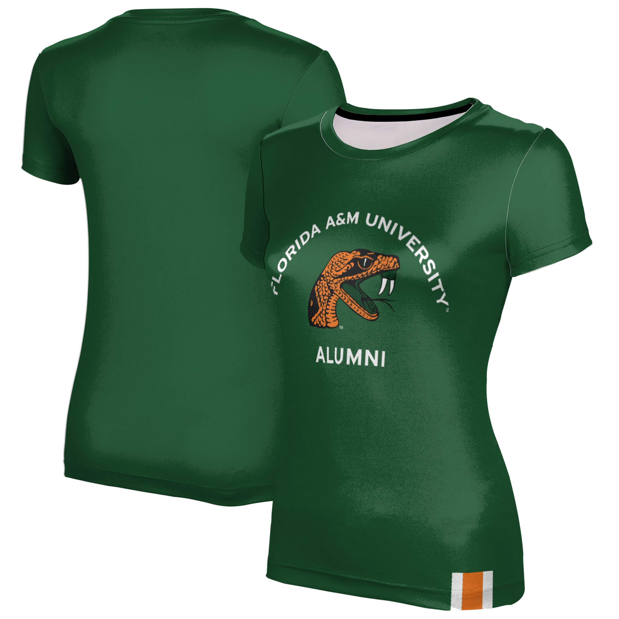 Women's Green Florida A&M Rattlers Alumni T-Shirt - Image 5