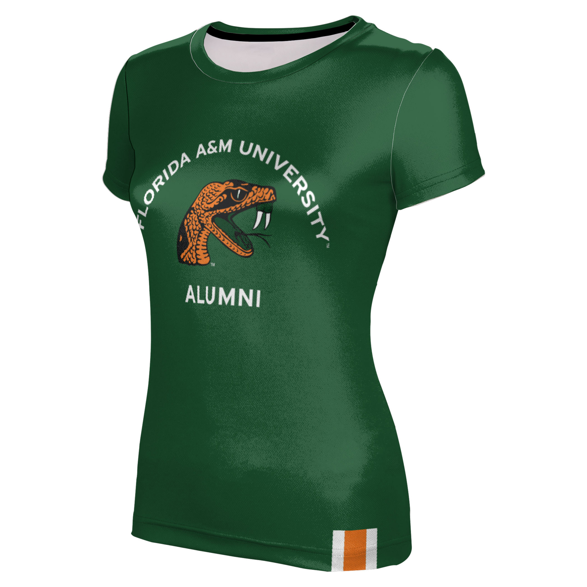 Women's Green Florida A&M Rattlers Alumni T-Shirt - Image 3