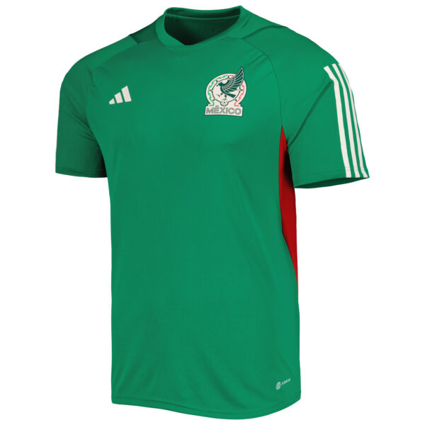 Men's adidas Green Mexico National Team Practice Training Jersey - Image 7