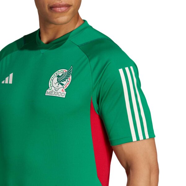 Men's adidas Green Mexico National Team Practice Training Jersey - Image 9