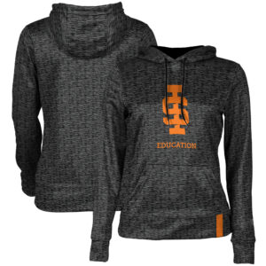 Women's Black Idaho State Bengals Education Pullover Hoodie