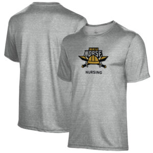Men's Gray Northern Kentucky University Norse Nursing Name Drop T-Shirt