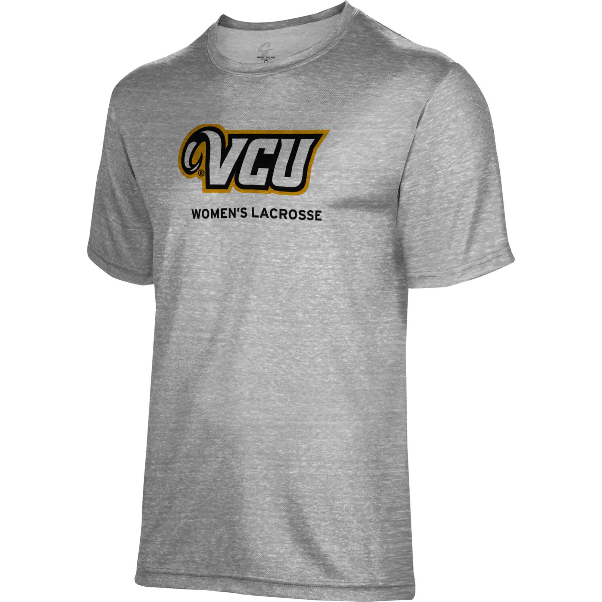 Men's Gray VCU Rams Women's Lacrosse Name Drop T-Shirt - Image 5