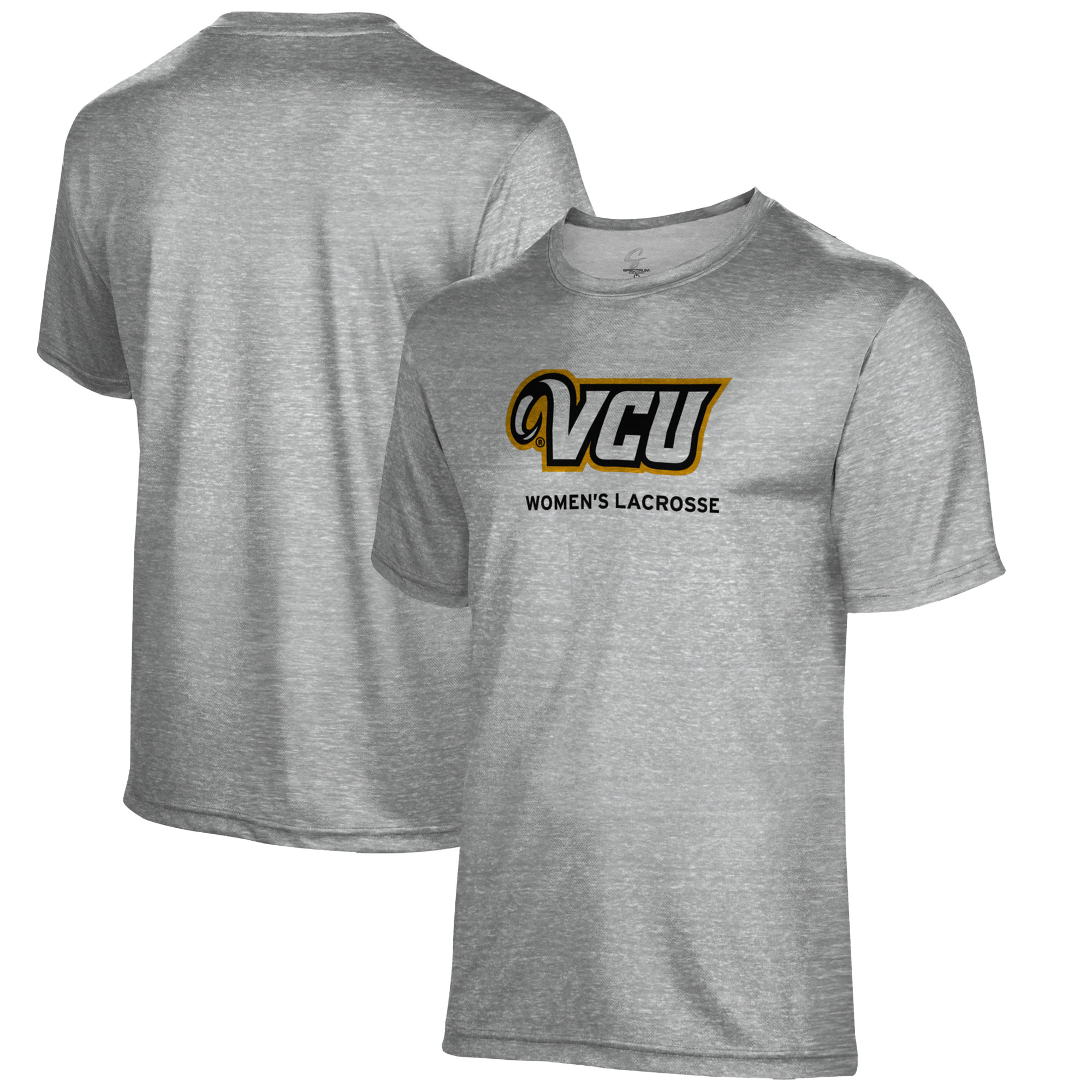 Men's Gray VCU Rams Women's Lacrosse Name Drop T-Shirt