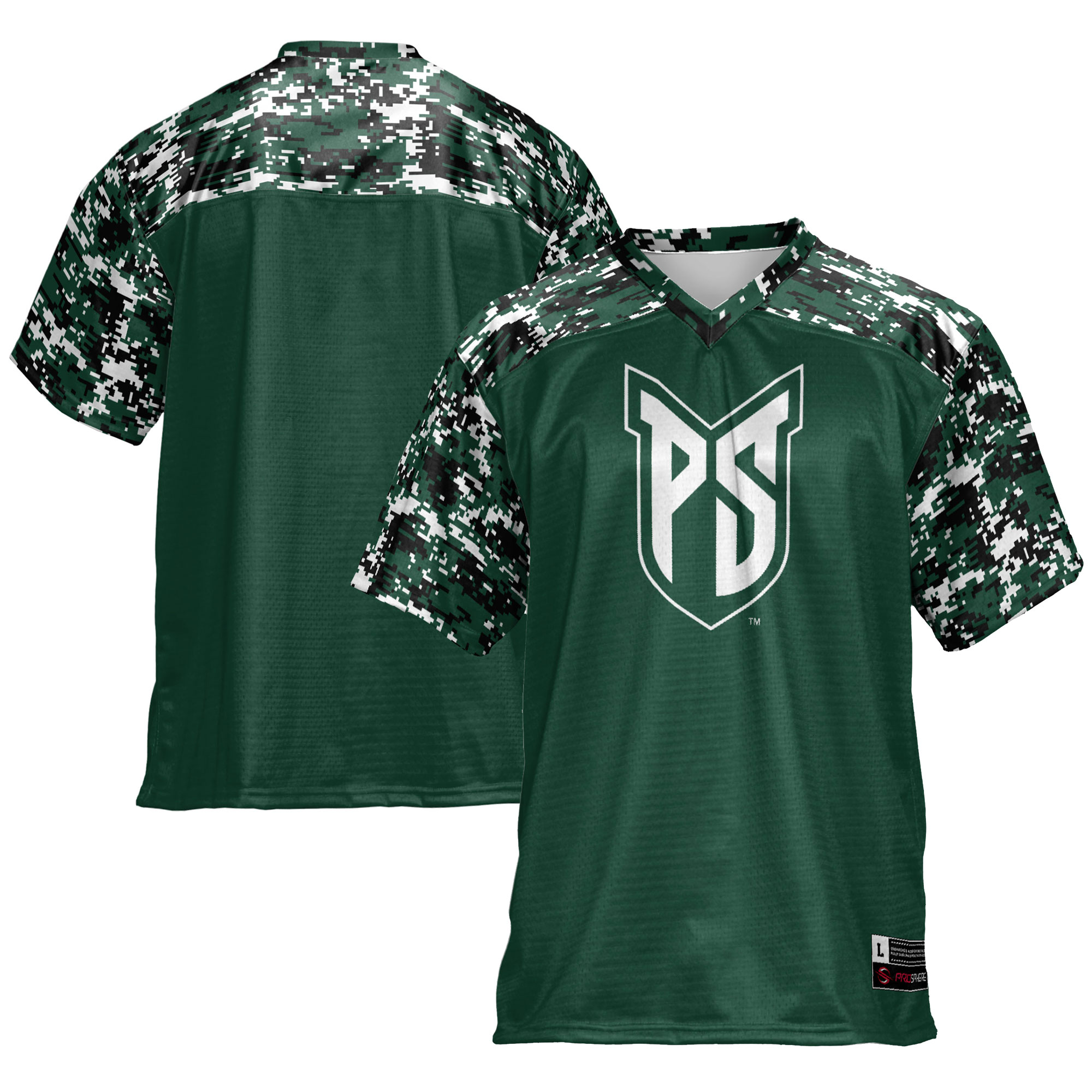 Men's GameDay Greats Green Portland State Vikings Football Jersey - Image 5