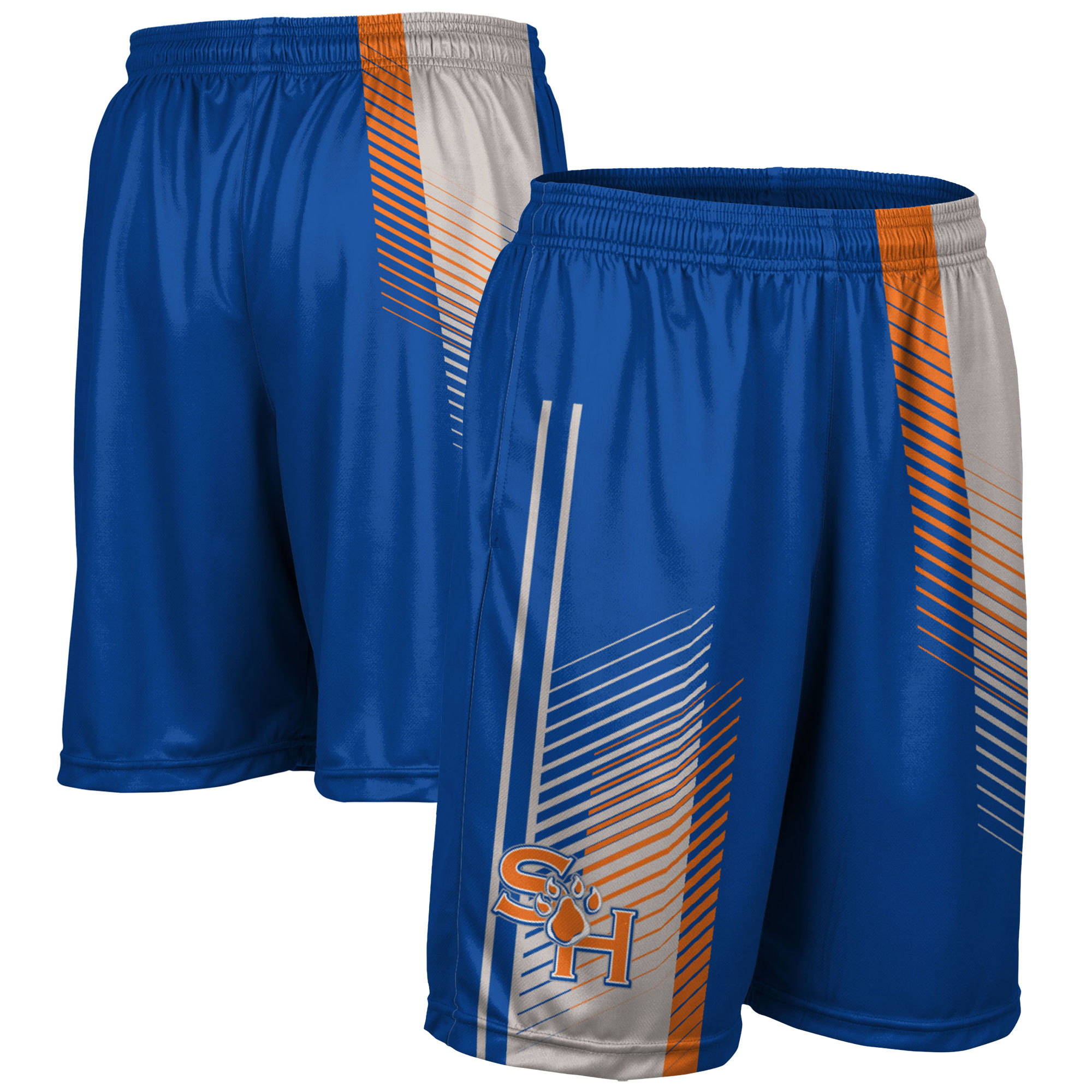 Men's Royal Sam Houston State Bearkats Pocketed Shorts