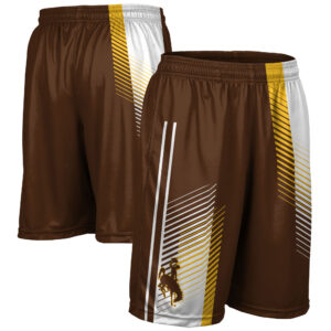 Men's Brown Wyoming Cowboys Pocketed Shorts