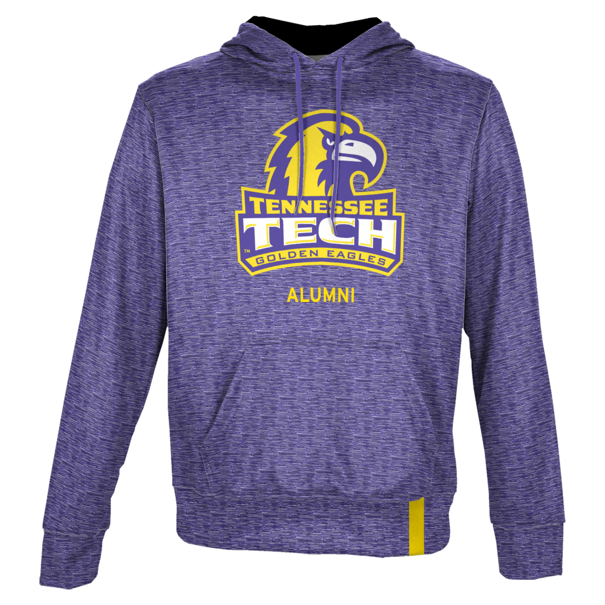 Men's ProSphere Purple Tennessee Tech Golden Eagles Alumni Name Drop Pullover Hoodie - Image 6