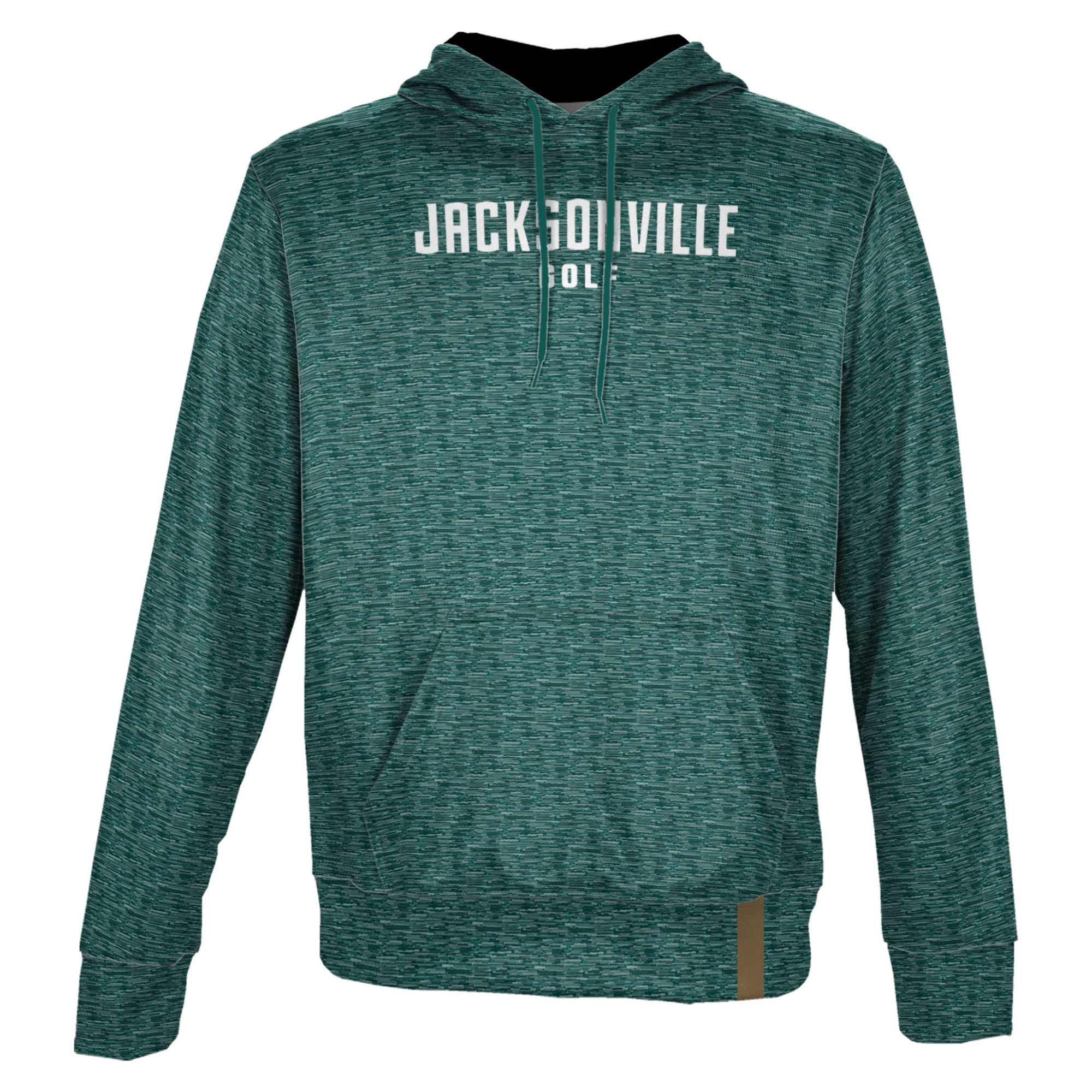 Men's ProSphere Green JU Dolphins Golf Name Drop Pullover Hoodie - Image 3