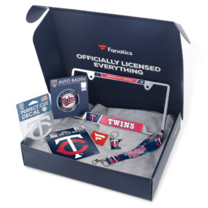 WinCraft Minnesota Twins Fanatics Pack Automotive-Themed Gift Box - $55+ Value