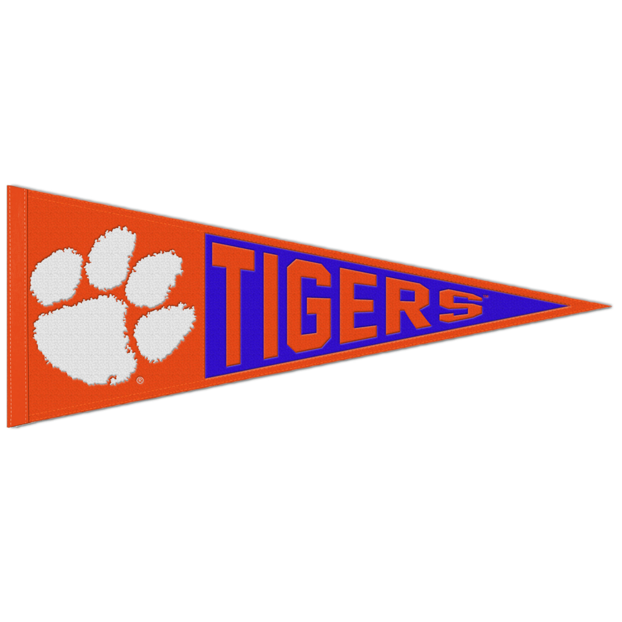 WinCraft Clemson Tigers 13'' x 32'' Logo Pennant