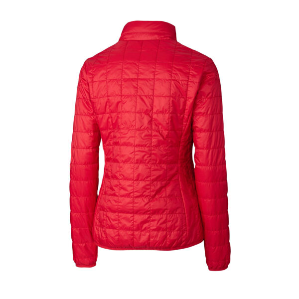 Women's Cutter & Buck Red Fanatics Corporate Rainier PrimaLoft Eco Insulated Full-Zip Puffer Jacket - Image 7