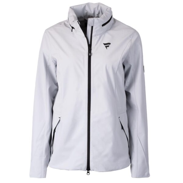 Women's Cutter & Buck Silver Fanatics Corporate Vapor Full-Zip Rain Jacket - Image 6