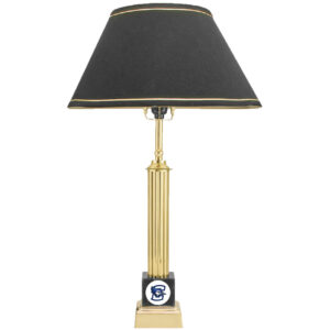 Gold Creighton Bluejays Logo Alumni Lamp