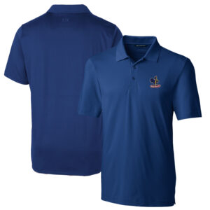 Men's Cutter & Buck Royal Delaware Fightin' Blue Hens Big & Tall Forge Stretch Polo