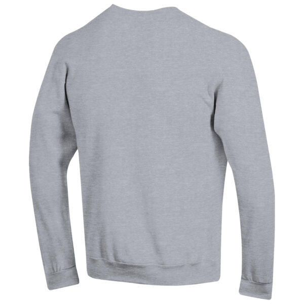 Men's Champion Heather Gray Northwestern Wildcats Volleyball Icon Powerblend Pullover Sweatshirt - Image 7