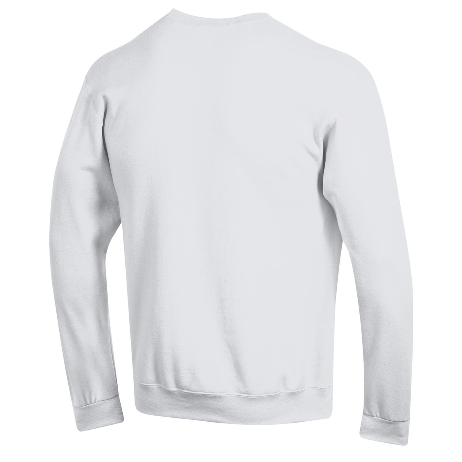 Men's Champion White Notre Dame Fighting Irish Soccer Stack Logo Powerblend Pullover Sweatshirt - Image 7