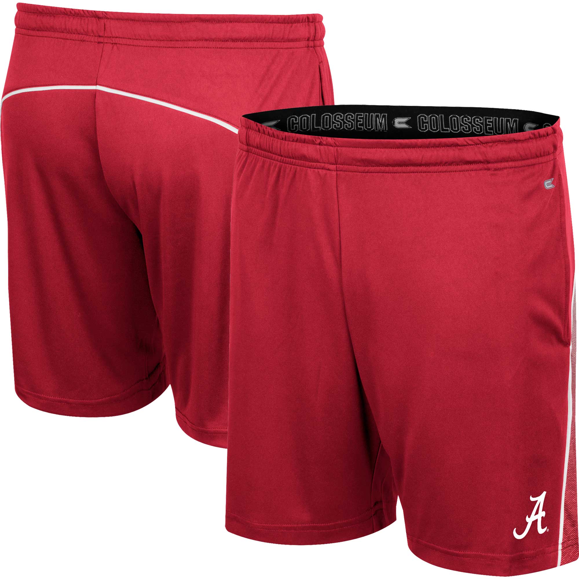 Men's Colosseum Crimson Alabama Crimson Tide Laws of Physics Shorts - Image 2