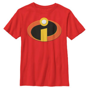 Youth Red The Incredibles Logo T-Shirt