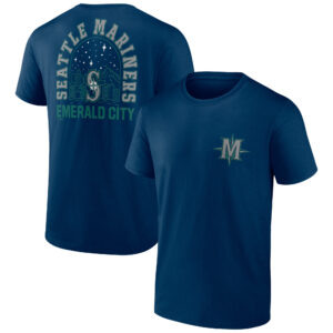Men's Navy Seattle Mariners Emerald City Bring It T-Shirt