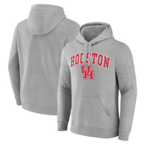 Men's Gray Houston Cougars Campus Pullover Hoodie